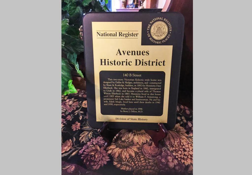 Historic Ellerbeck Mansion Bed & Breakfast Salt Lake City Bagian luar foto